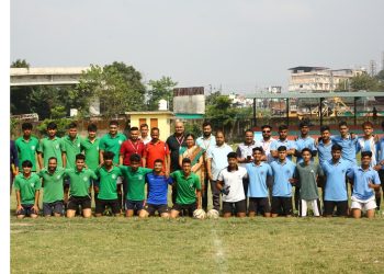 एसजीआरआरयू खेलोत्सव: देवराज मैन ऑफ दि मैच चुने गए