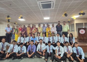 मानविकी एवं सामाजिक विज्ञान संकाय में स्टूडेंट काऊंसिल का बैज अलंकरण समारोह