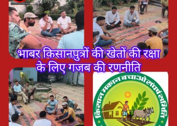 मात्र 700 रुपए खर्च कर विनाशकारी परियोजना रिंग रोड का वैकल्पिक ड्रॉफ्ट न्यायालय को सौंपेंगे युवा आंदोलनकारी