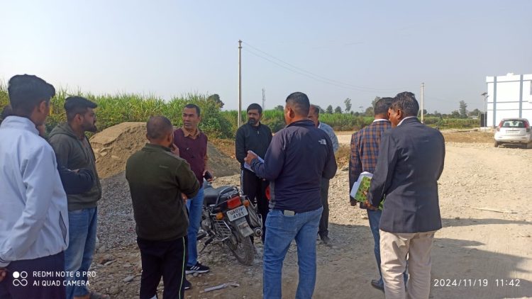 बड़ी खबर : जिला प्रशासन ने शेरपुर पंचायत की सरकारी भूमि से अवैध अतिक्रमण किया ध्वस्त।