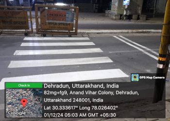 वर्षो बाद राजपुर रोड डिवाईडर का कार्य शुरू, जहां से देर रात हुड़दंगियों के वाहन क्रास ओवर किया करते थे