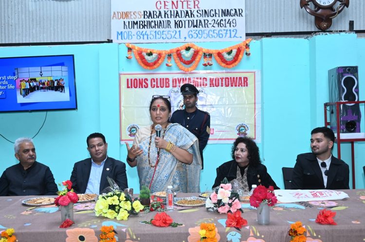 नशा एक बीमारी है जिससे लड़ कर अपनी जीवन को सुंदर बनाया जा सकता है: ऋतु खण्डूडी भूषण