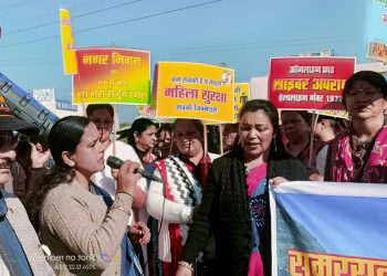 Big breking: महिला मेयर प्रत्याशी सुलोचना के पक्ष में महिलाओं , पूर्व सैनिकों ने बनाया माहौल