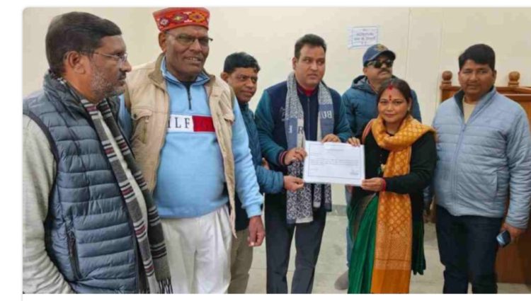 देवप्रयाग से भाजपा के लिए आई खुशखबरी, नगर पालिका अध्यक्ष पद पर भाजपा उम्मीदवार निर्विरोध घोषित