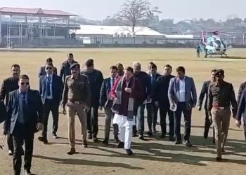 बिग ब्रेकिंग: 38 वें राष्ट्रीय खेलों की तैयारी अंतिम दौर में मुख्यमंत्री तैयारी का निरीक्षण करने पहुंचे स्टेडियम