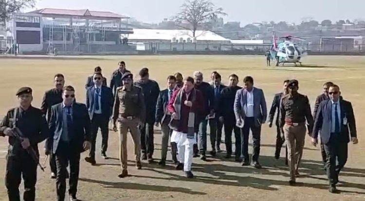 बिग ब्रेकिंग: 38 वें राष्ट्रीय खेलों की तैयारी अंतिम दौर में मुख्यमंत्री तैयारी का निरीक्षण करने पहुंचे स्टेडियम