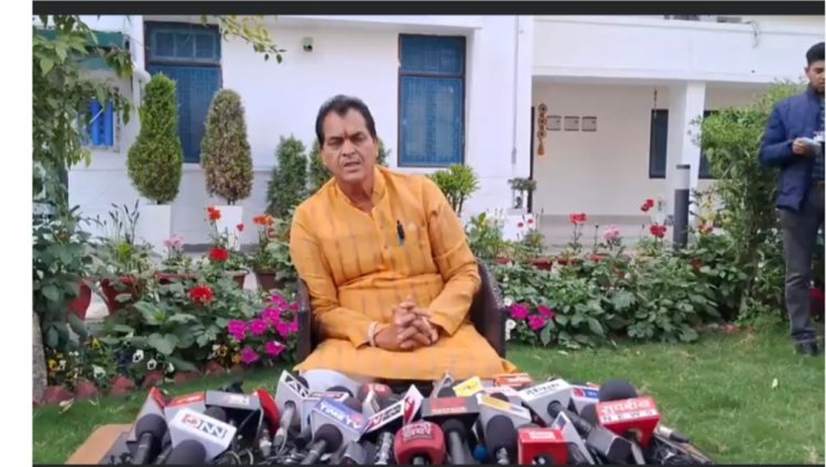 बिग ब्रेकिंग वित्त मंत्री प्रेमचंद अग्रवाल ने दिया इस्तीफा