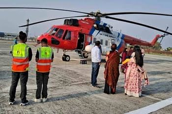 उत्तराखंड: जौलीग्रांट से केदारनाथ और बदरीनाथ के लिए हेली सेवा शुरू, पहले दिन 20 श्रद्धालुओं ने की दो धाम यात्रा