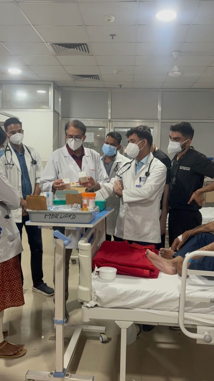 बीपीएएलएम रेजिमन: श्री महंत इन्दिरेश अस्पताल में टीबी के इलाज की नई क्रांति