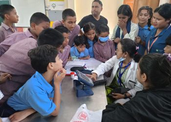 श्री महंत इन्दिरेश अस्पताल की ओर से श्रद्धानन्द बाल आश्रम में निःशुल्क स्वास्थ्य शिविर का आयोजन