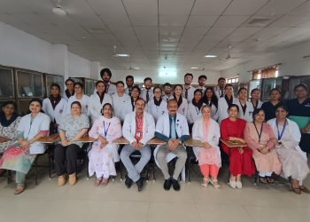 राष्ट्रीय चिकित्सक दिवस पर SGRR मेडिकल कॉलेज में मॉडल प्रदर्शनी, तितिक्षा रावत व टीम अव्वल