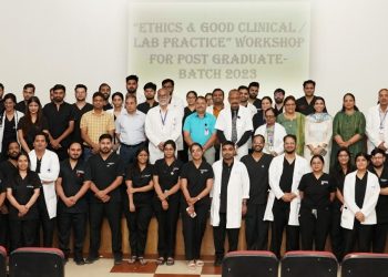 SGRR मेडिकल कॉलेज में ‘इथिक्स एवं गुड क्लीनिकल एंड लैब प्रैक्टिस’ पर कार्यशाला का आयोजन,100 से अधिक मेडिकल विद्यार्थियों ने लिया प्रतिभाग