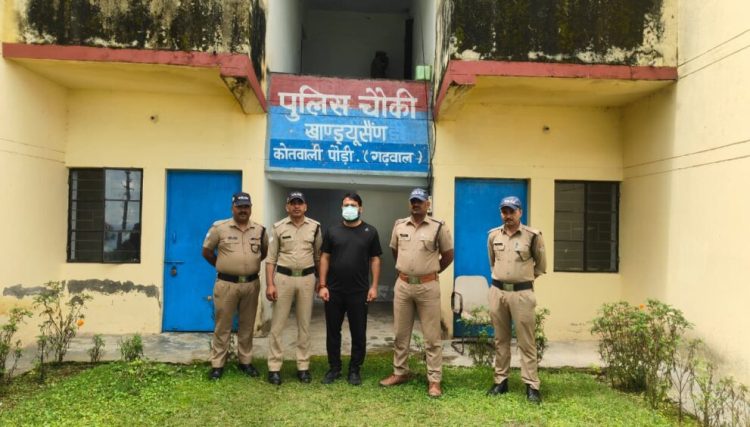 जितेंद्र आत्महत्या कांड: प्रॉपर्टी डील विवाद में आरोपी हिमांशु चमोली कोर्ट में पेश