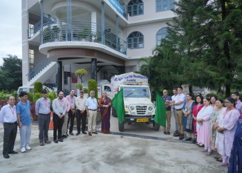 श्री गुरु राम राय विश्वविद्यालय ने थराली (चमोली) आपदा पीड़ितों को भेजी राहत सामग्री