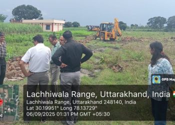 बड़ी खबर : देहरादून में अवैध प्लॉटिंग पर चला एमडीडीए का बुलडोजर, कई बीघा ज़मीन पर कार्रवाई