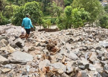 चमोली आपदा: नंदानगर में मलबे से तबाह 6 भवन, 10 लोग लापता, रेस्क्यू ऑपरेशन जारी