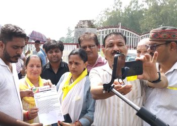 बेरोजगारों की लड़ाई में राष्ट्रवादी रीजनल पार्टी का साथ, सरकार पर कड़ा हमला