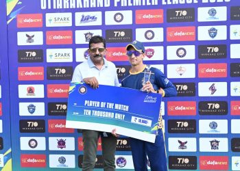 पुरुष उत्तराखंड प्रीमियर लीग 2025: नैनीताल टाइगर्स की दहाड़, ऋषिकेश फाल्कन्स की बल्लेबाजी बिखरी