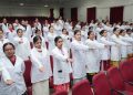 एसजीआरआरआईएमएण्डएचएस में नव आगुंतक छात्र-छात्राओं की वाईट कोट सेरेमनी और चरक शपथ सम्पन्न