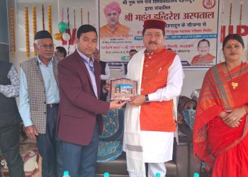 श्री महंत इन्दिरेश अस्पताल के निःशुल्क स्वास्थ्य शिविर का 2100 मरीजों ने उठाया लाभ