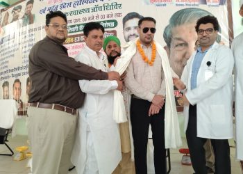 श्री महंत इन्दिरेश अस्पताल ने पिरान कलियर में लगाया विशाल निःशुल्क स्वास्थ्य शिविर