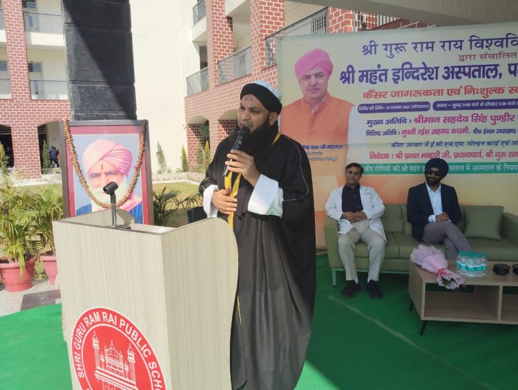 सहसपुर में श्री महंत इन्दिरेश अस्पताल का विशाल स्वास्थ्य शिविर, 2104 मरीजों ने लिया निःशुल्क उपचार का लाभ