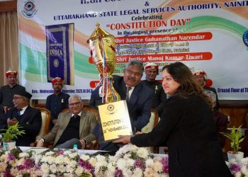 देहरादून DLSA को प्रदेश में प्रथम स्थान, ‘बेस्ट DLSA ऑफ द स्टेट’ ट्रॉफी से सम्मानित