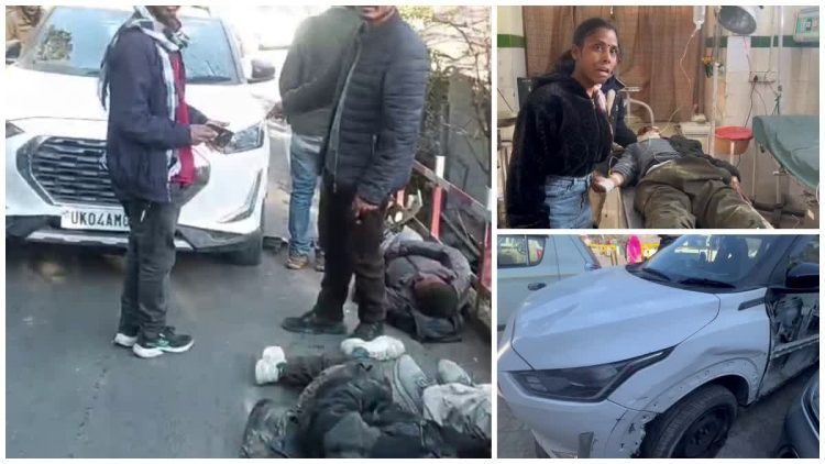 नैनीताल में तेज रफ्तार कार का कहर: पुलिसकर्मी की कार ने तीन मजदूरों को कुचला, चालक मौके से फरार