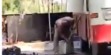 वीडियो में पकड़ाई ‘डीज़ल माफियाओं’ की करतूत, सड़क किनारे बस से हो रहा था चोरी का धंधा