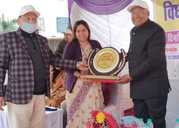 विधायक चैंपियनशिप ट्रॉफी 2025: वॉलीबॉल में श्री गुरु राम राय लक्ष्मण इंटर कॉलेज अव्वल, 500 बच्चों ने दिखाया दमखम