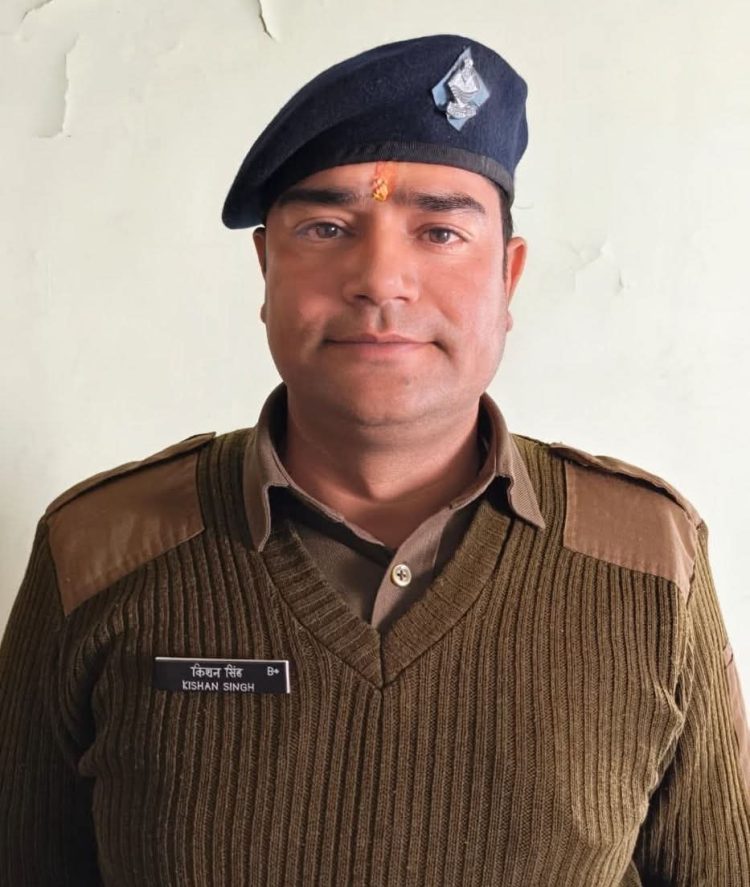 उत्तराखण्ड पुलिस के आरक्षी किशन सिंह का विदेश मंत्रालय में चयन, राज्य के लिए गौरव का क्षण