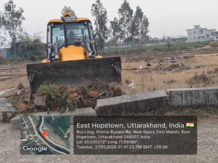 MDDA की बड़ी कार्रवाई: देहरादून में 40 बीघा से अधिक अवैध प्लॉटिंग ध्वस्त
