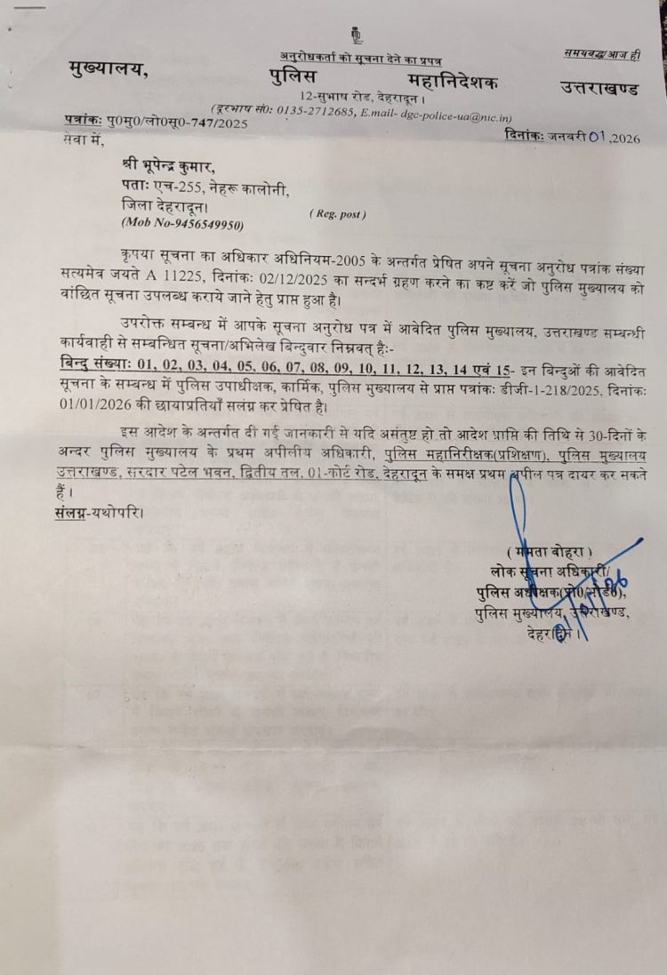 न्याय की पहली सीढ़ी ही कमजोर! SI कैडर की अनदेखी पर आयोग सख्त