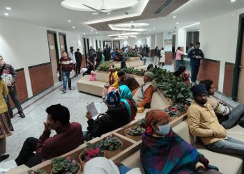 श्री महंत इन्दिरेश अस्पताल में विशाल निःशुल्क स्वास्थ्य शिविर: 5304 मरीजों ने उठाया लाभ