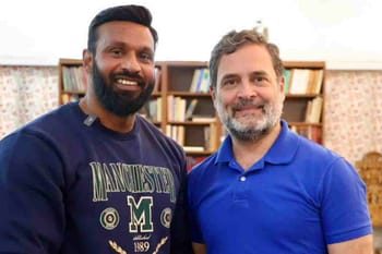 पटेल मार्ग विवाद से दिल्ली दरबार तक: मोहम्मद दीपक की राहुल गांधी से खास मुलाकात