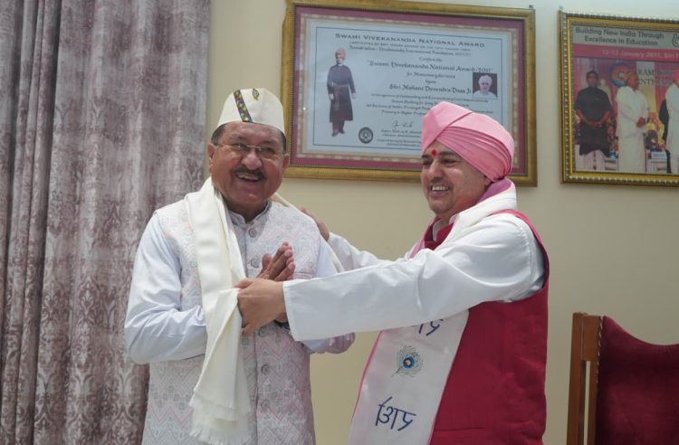 कैबिनेट मंत्री भरत चौधरी ने श्री दरबार साहिब में टेका मत्था, उत्तराखण्ड के मुद्दों पर हुई अहम चर्चा