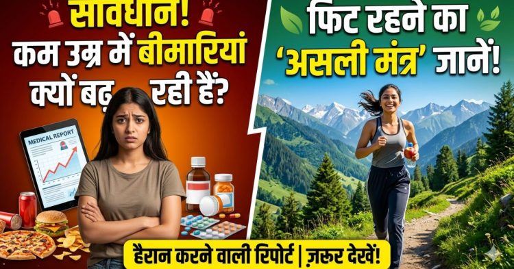 कम उम्र में बढ़ती बीमारियां? जानिए फिट रहने का असली मंत्र