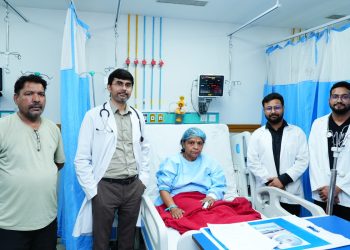 श्री महंत इन्दिरेश अस्पताल में पहली बार कूल्ड RFA से घुटने का सफल इलाज