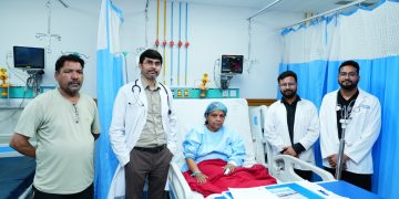 श्री महंत इन्दिरेश अस्पताल में पहली बार कूल्ड RFA से घुटने का सफल इलाज