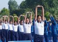 श्री गुरु राम राय विश्वविद्यालय में योग का महाकुंभ, 800 प्रतिभागियों ने लिया हिस्सा