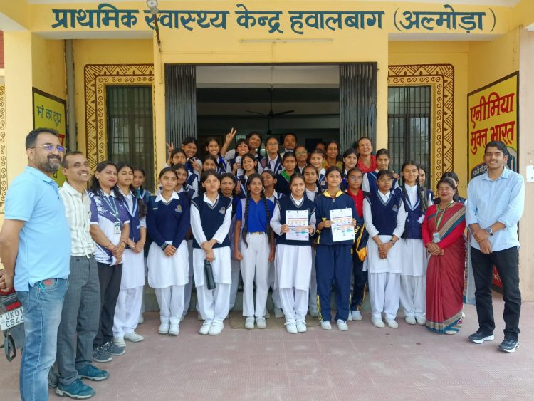 अल्मोड़ा में एचपीवी टीकाकरण अभियान जारी, 1773 छात्राओं को लग चुका टीका
