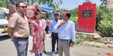 कुंभ मेला-2027 की तैयारियों में तेजी, भूपतवाला से धनौरी तक निर्माण कार्यों का अपर मेलाधिकारी ने लिया जायजा