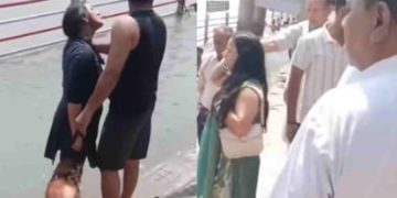 हर की पैड़ी पर विवाद! महिला की जिद और युवकों की हरकत से मचा बवाल