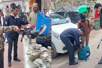 गंगोत्री धाम हाई अलर्ट पर: बम निरोधक दस्ते की सघन चेकिंग, सुरक्षा के कड़े इंतजाम