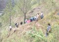 दर्दनाक हादसा: अनियंत्रित होकर वाहन गहरी खाई में गिरा, 4 की मौत, 4 घायल