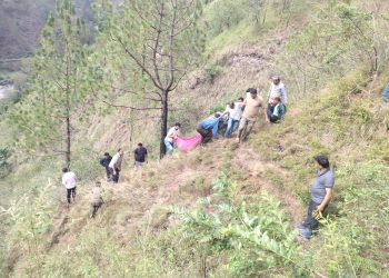 दर्दनाक हादसा: अनियंत्रित होकर वाहन गहरी खाई में गिरा, 4 की मौत, 4 घायल