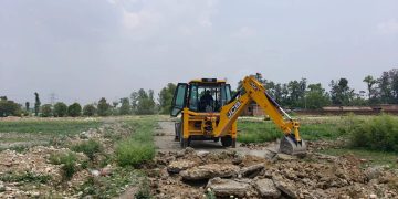 सहसपुर में MDDA का सख्त एक्शन, 50 बीघा जमीन पर काटे गए अवैध प्लॉट ध्वस्त