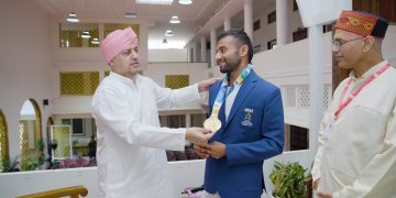 विश्व योगासन चैंपियनशिप में SGRR विश्वविद्यालय का डंका, सुमीर ज्ञवाली ने जीते स्वर्ण और कांस्य पदक