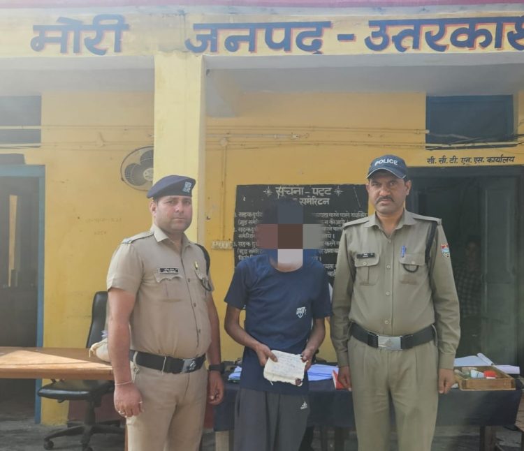बड़ी खबर : मोरी में 3.39 ग्राम स्मैक के साथ युवक गिरफ्तार
