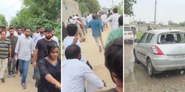 स्कूल देखने पहुंचे CJP कार्यकर्ता, गांव में मचा घमासान! धक्का-मुक्की से मारपीट तक पहुंचा विवाद